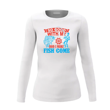 I Make Fish Come Women Long Sleeve Shirt